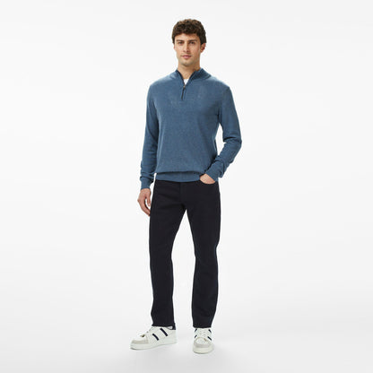 Nautica Erkek Mavi Classic Fit Kazak