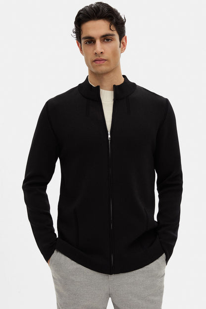 Tween Slim Fit Siyah Kazak