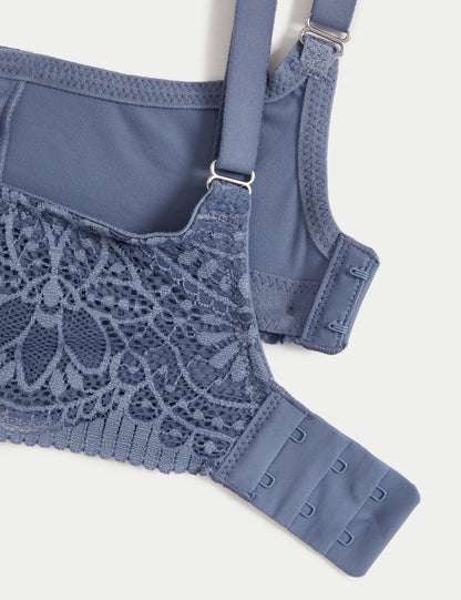 Body Soft:trade_mark: Dantel Detaylı Balensiz Pamuklu Ameliyat Sonrası Sütyeni