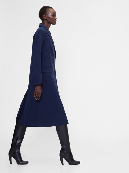 Lacivert Gapstudio Çift Düğmeli Tailored Palto