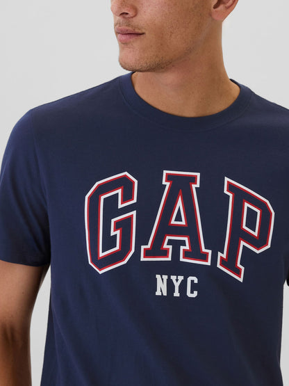 Lacivert Everyday Soft Gap Nyc Logo T-shirt