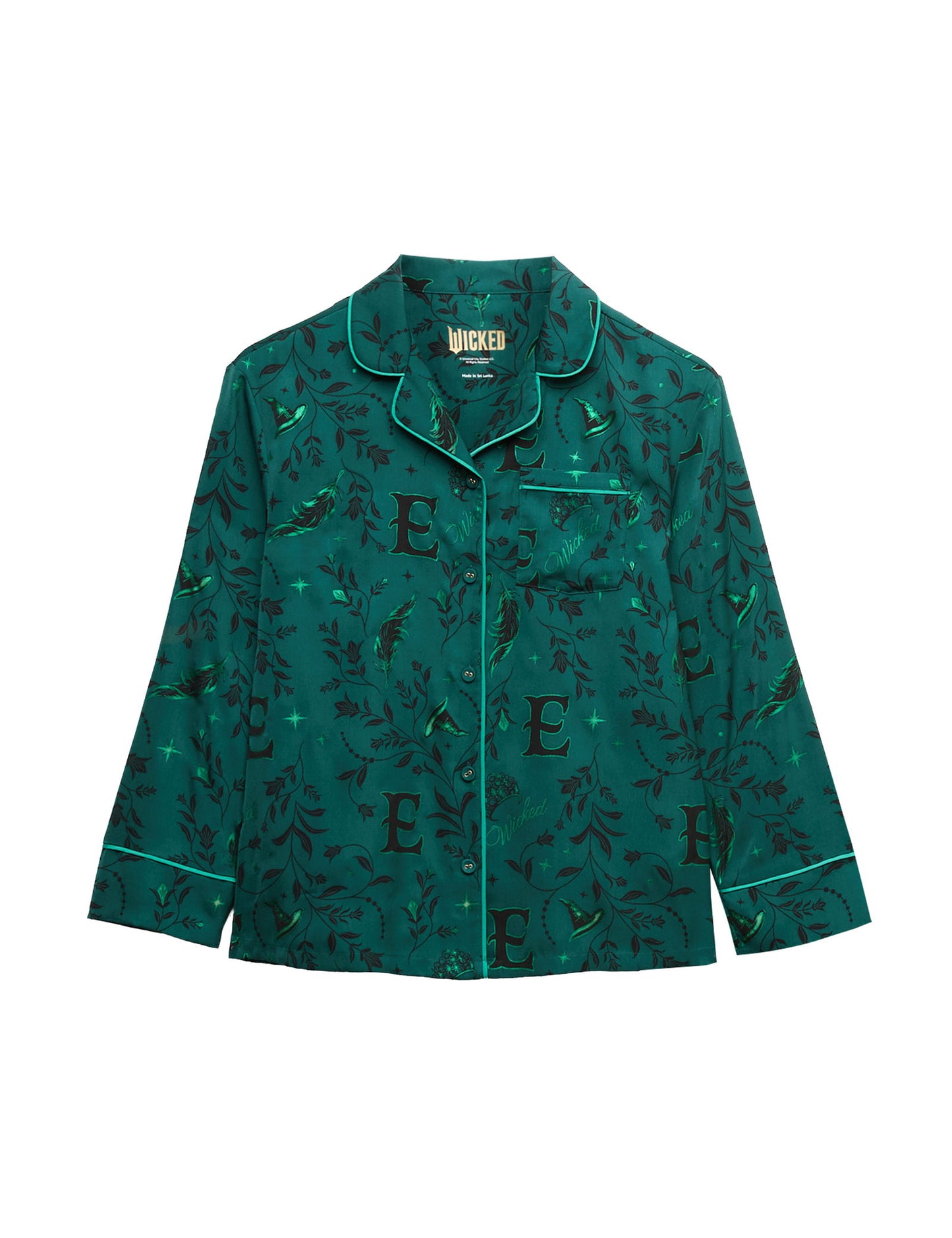 Saten Wicked:trade_mark: Pijama Takımı (6-16 Yaş)