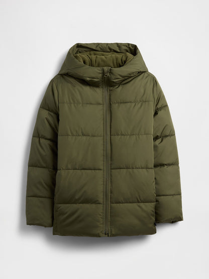 Haki Coldcontrol Şişme Puffer Mont