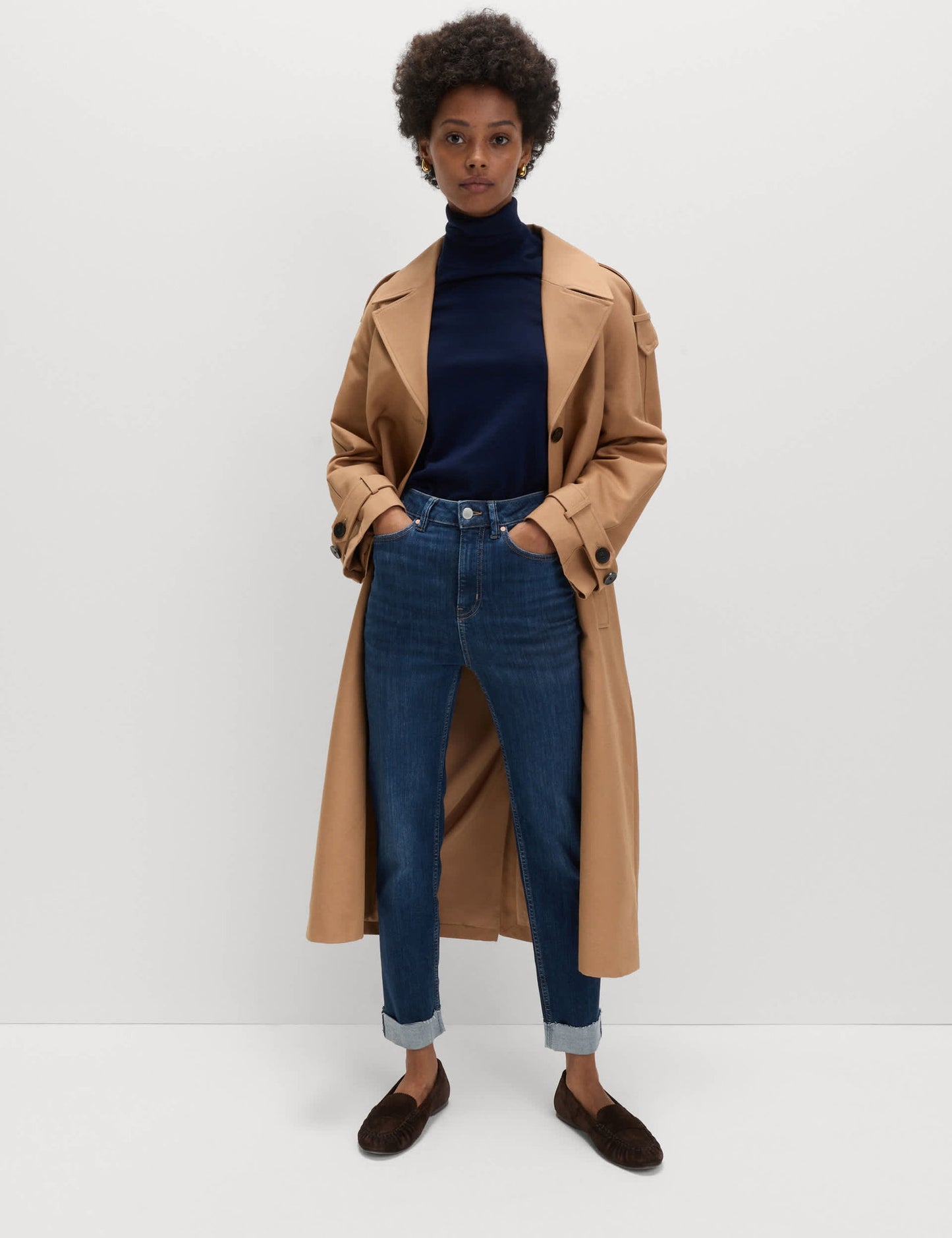Harper Supersoft Yüksek Bel Jean Pantolon