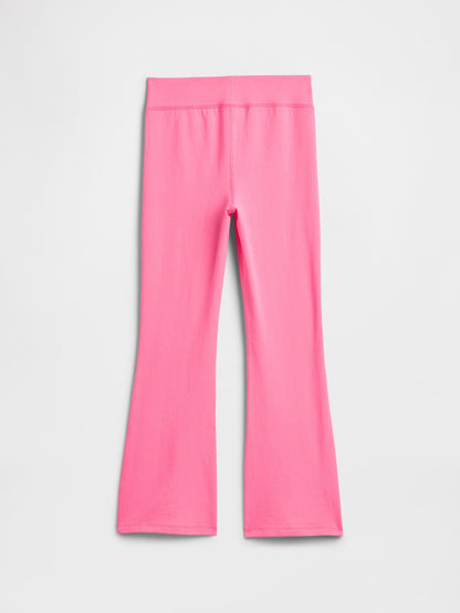Açık Pembe Flare Legging Tayt