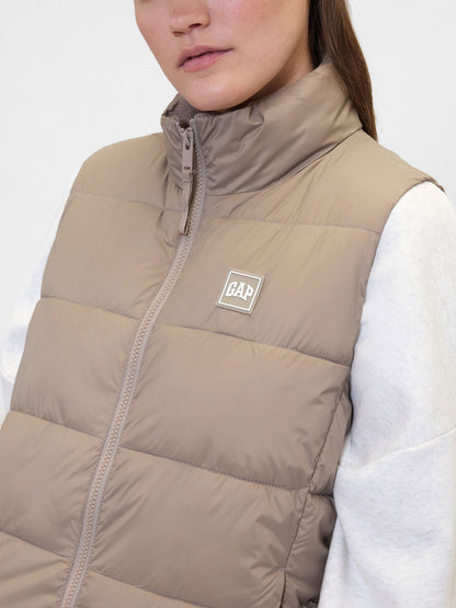 Kahverengi Coldcontrol Puffer Şişme Yelek