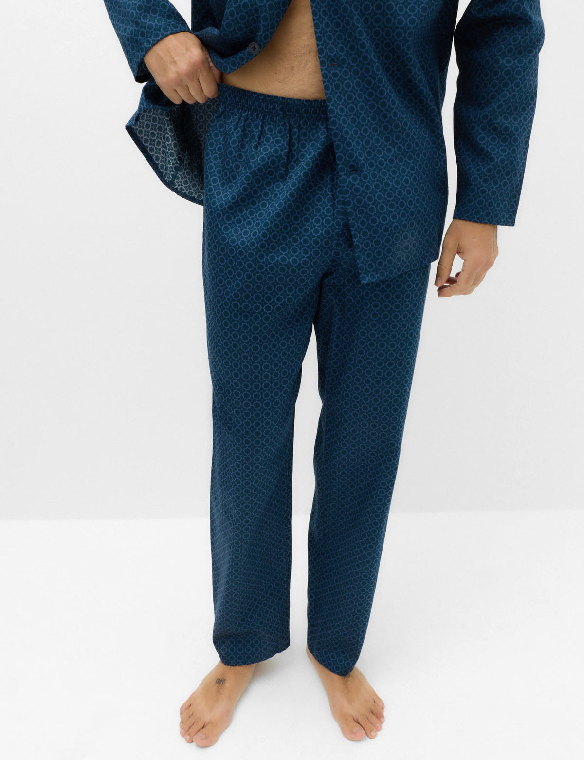 Desenli Pijama Takımı