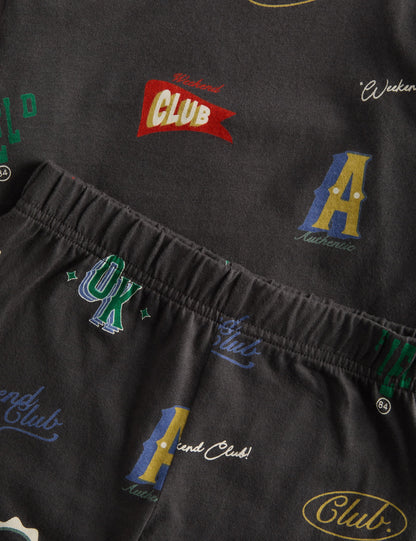 Saf Pamuklu Pijama Takımı