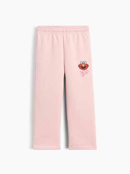 Pembe Sesame Street Vintagesoft Eşofman Altı