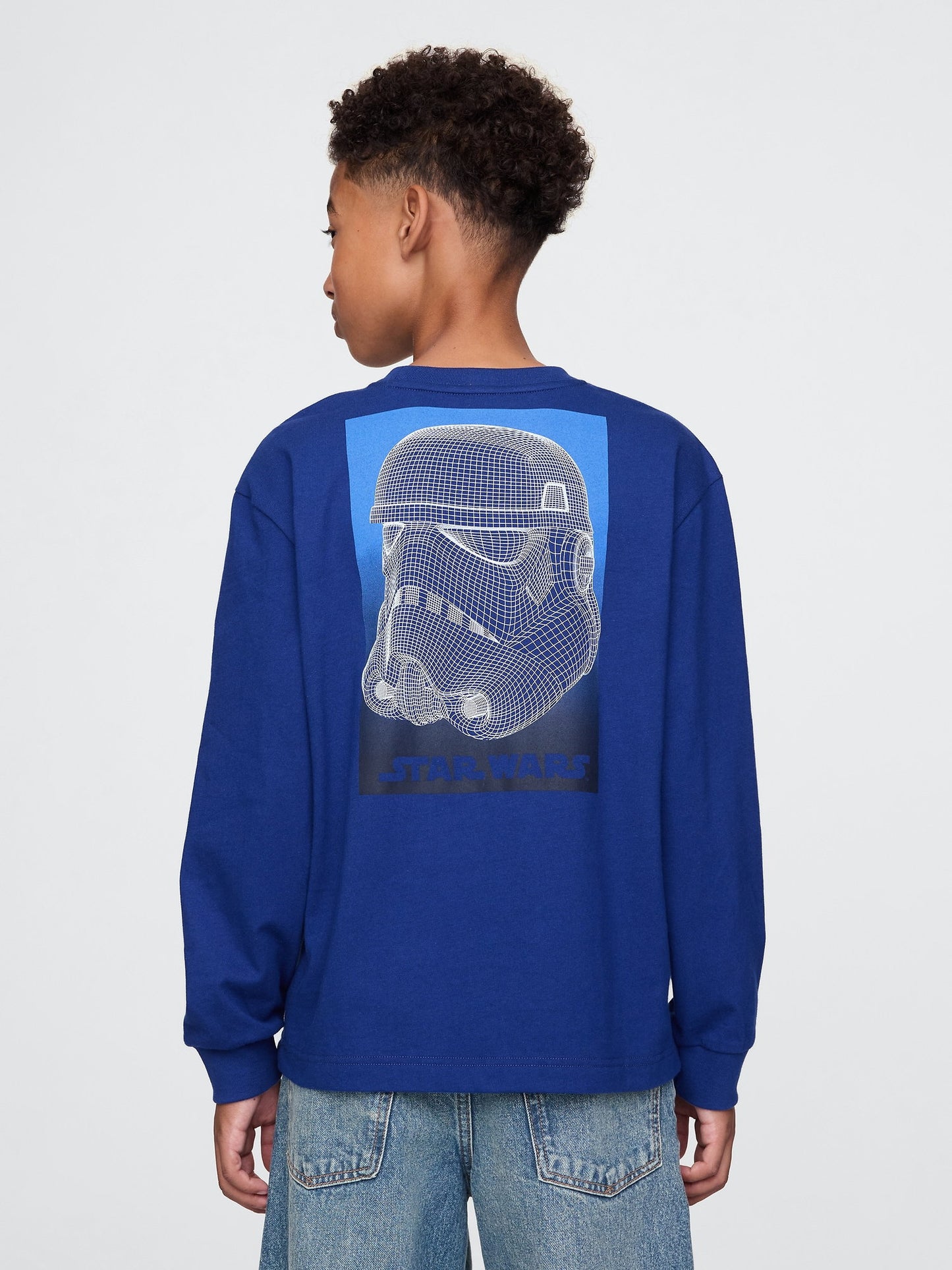 Mavi Star Wars Grafikli T-shirt