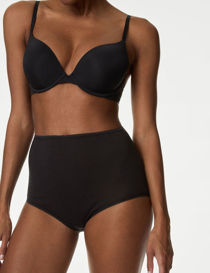 5'li Saf Pamuklu Full Brief Külot Seti
