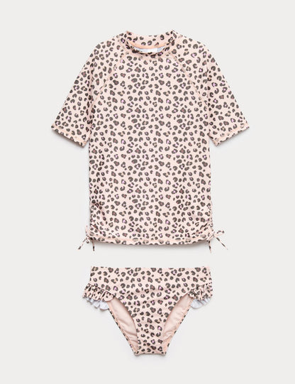 Leopar Desenli Bikini Seti