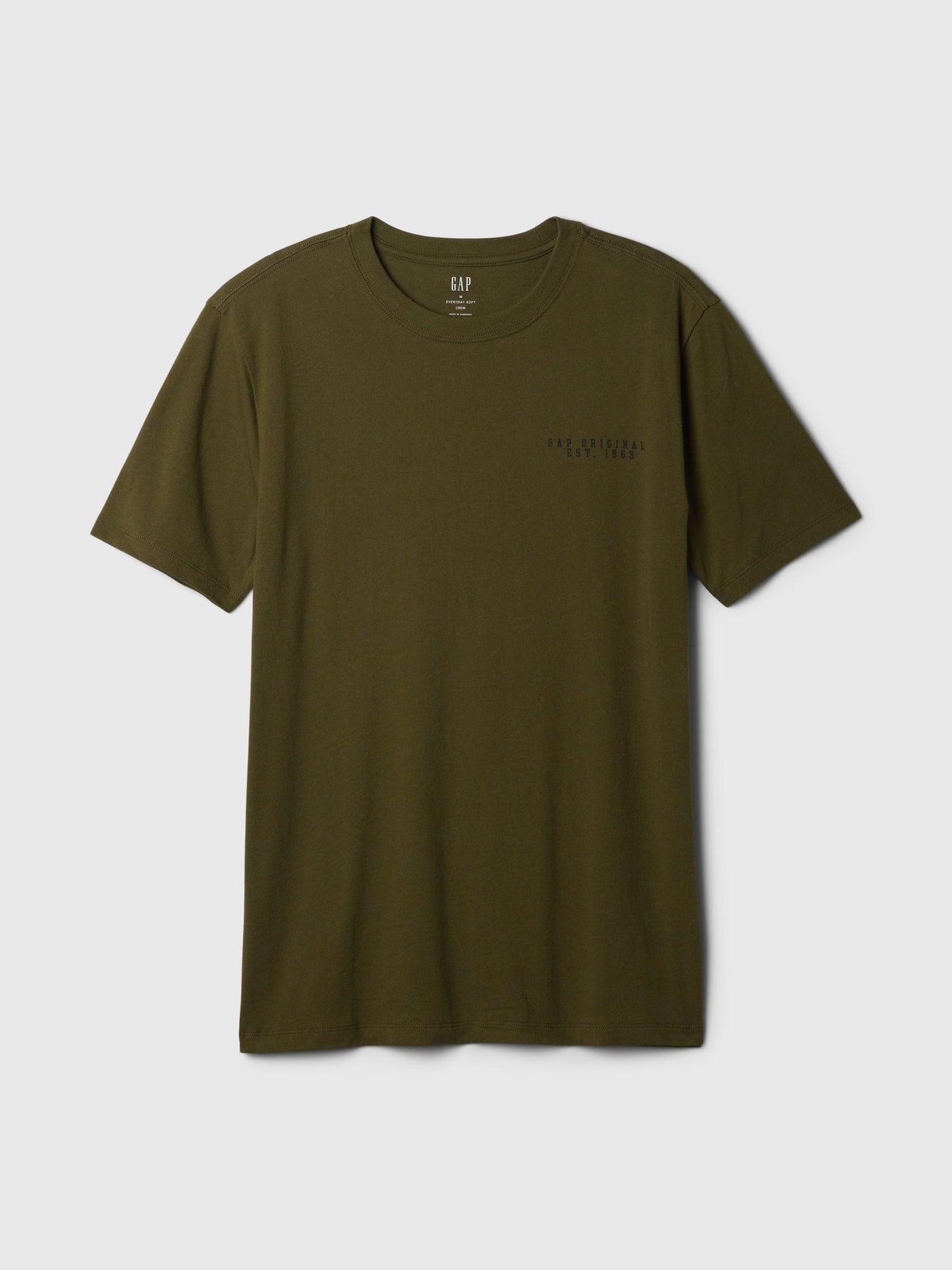 Haki Everyday Soft Grafikli T-shirt