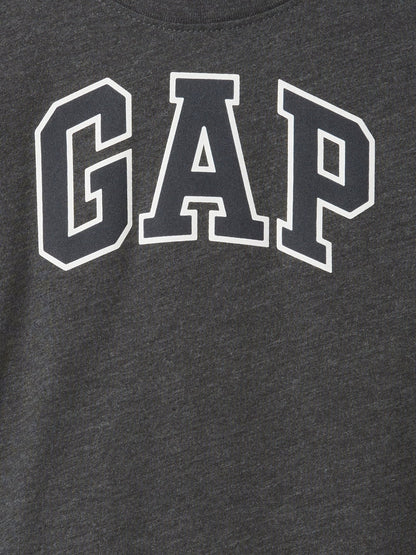 Koyu Gri Gap Logo T-shirt