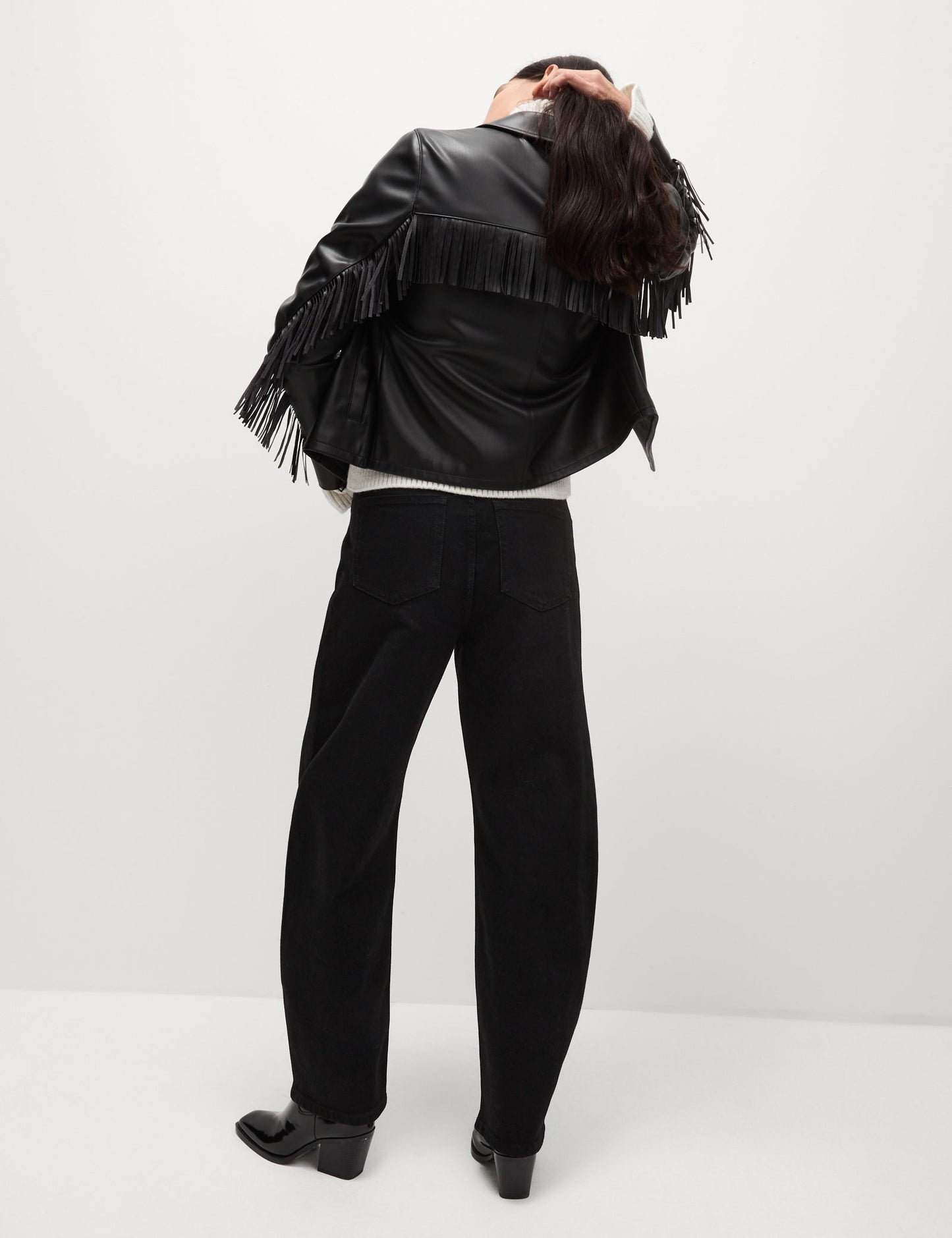 Mid Rise Rahat Kalıp Horseshoe Jean