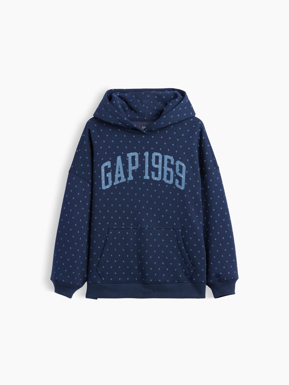 Lacivert Vintagesoft Oversized Logo Sweatshirt