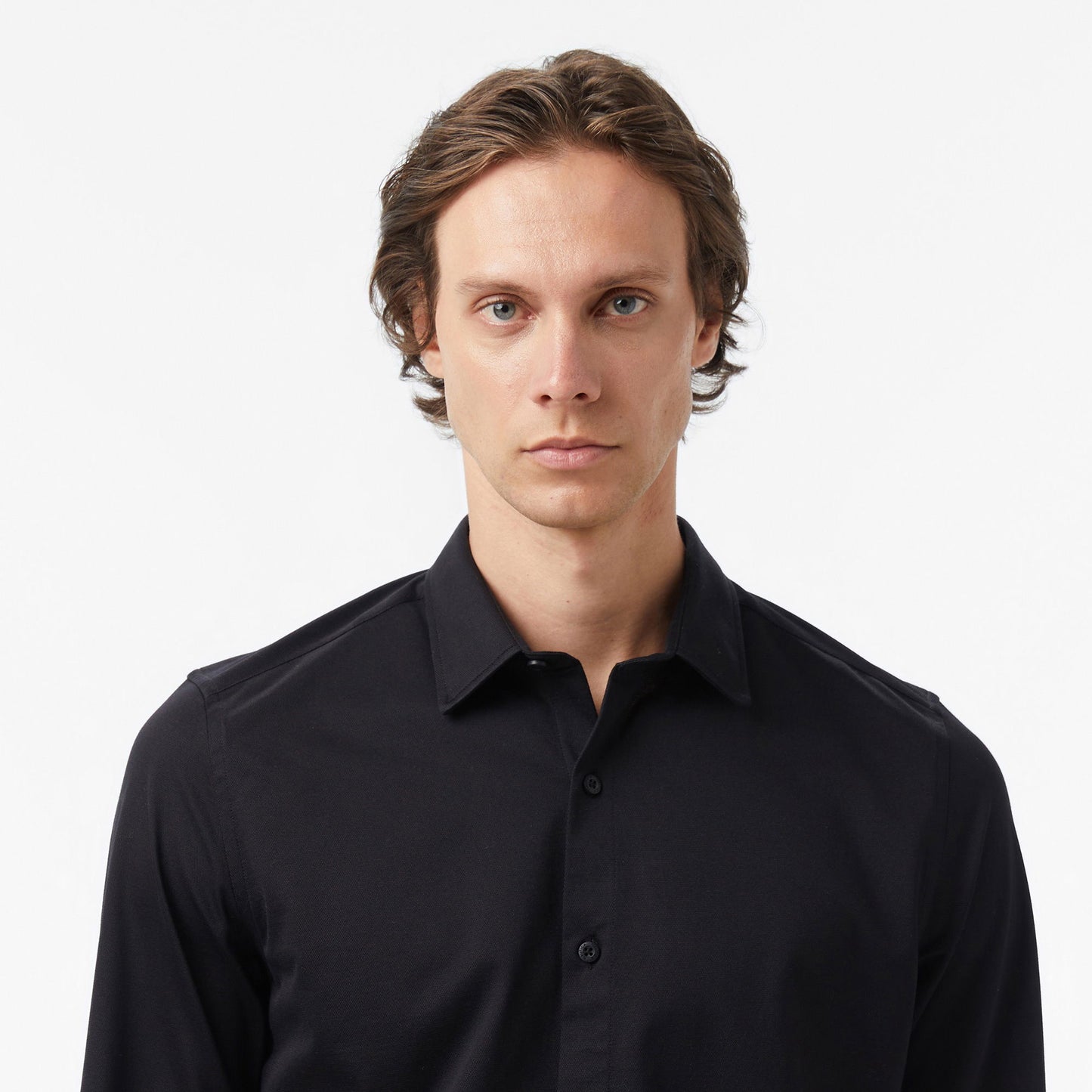 Nautica Erkek Siyah Slim Fit Gömlek