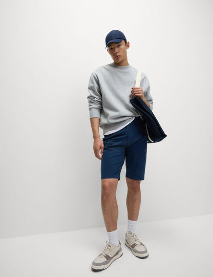 Regular Fit Streç Chino Şort