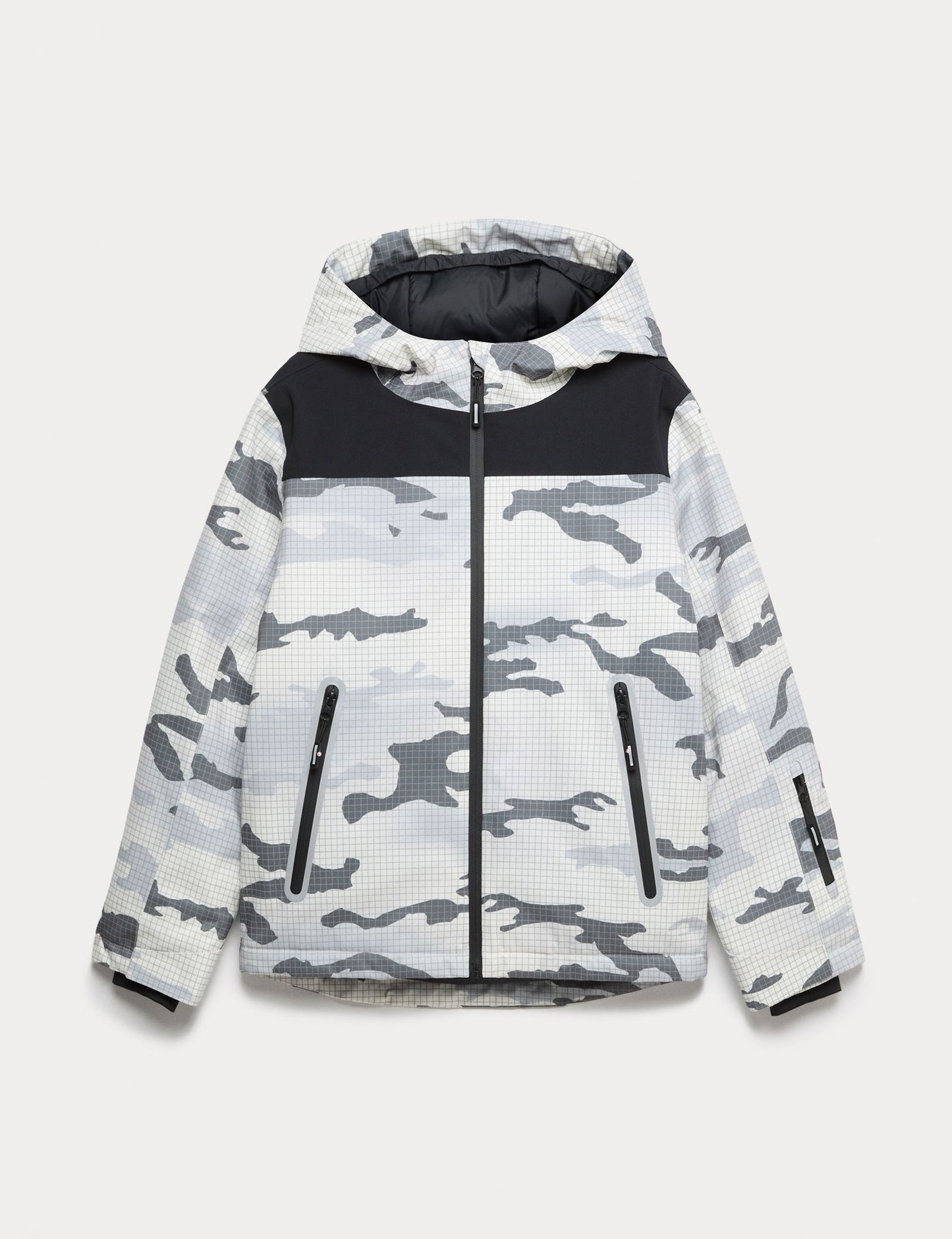 Stormwear:trade_mark: Kamuflaj Su Geçirmez Kayak Ceketi (2-16 yaş)