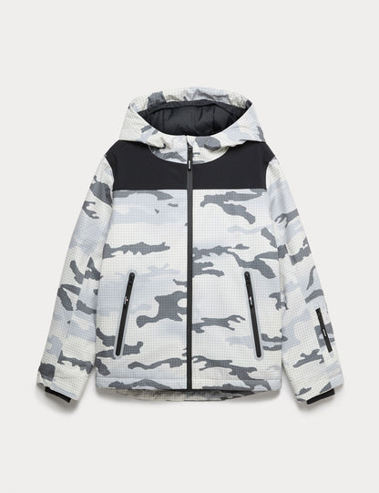 Stormwear:trade_mark: Kamuflaj Su Geçirmez Kayak Ceketi (2-16 yaş)