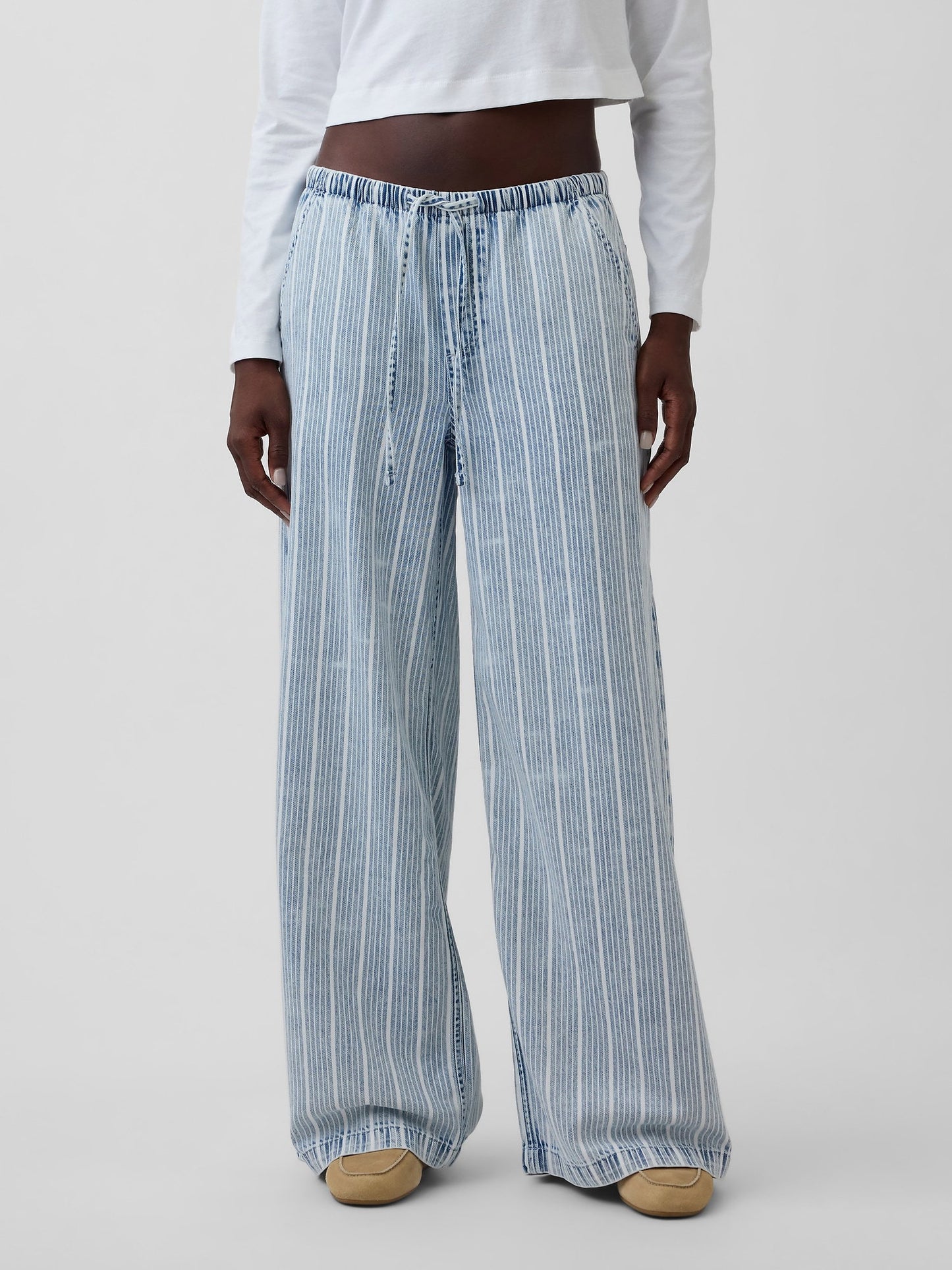 Mavi Mid Rise Ultrasoft Kolay Baggy Jean Pantolon
