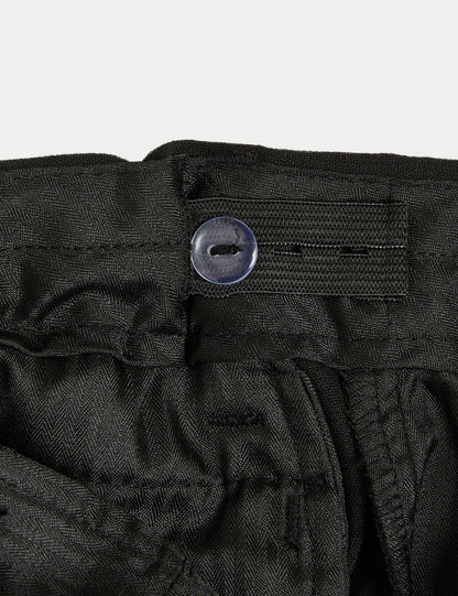 2'li Erkek Çocuk Slim Fit Esnek Okul Pantolonu (2-18 Yaş)
