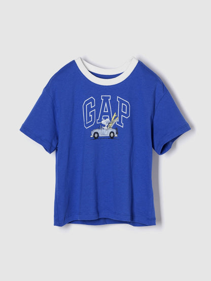Mavi Baby & Toddler Snoopy Logo T-shirt