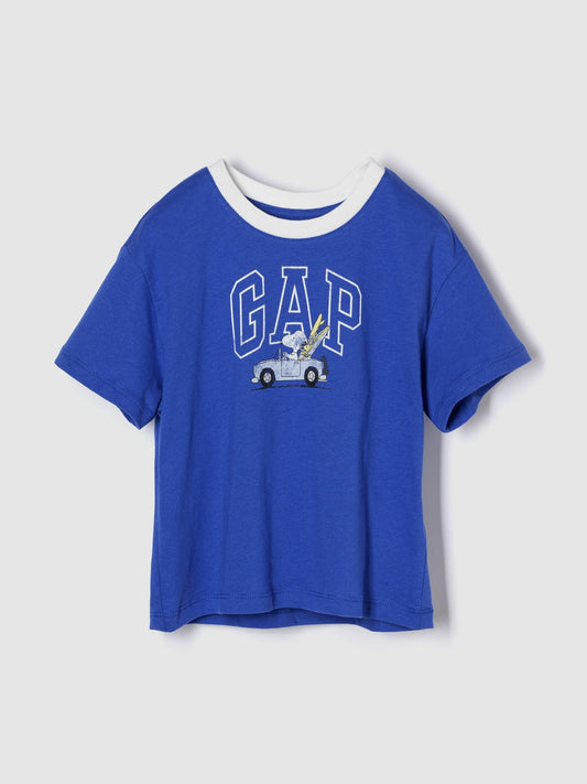 Mavi Baby & Toddler Snoopy Logo T-shirt