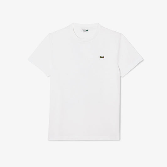 Lacoste X Rolex Paris Unisex Regular Fit Bisiklet Yaka Beyaz T-shirt