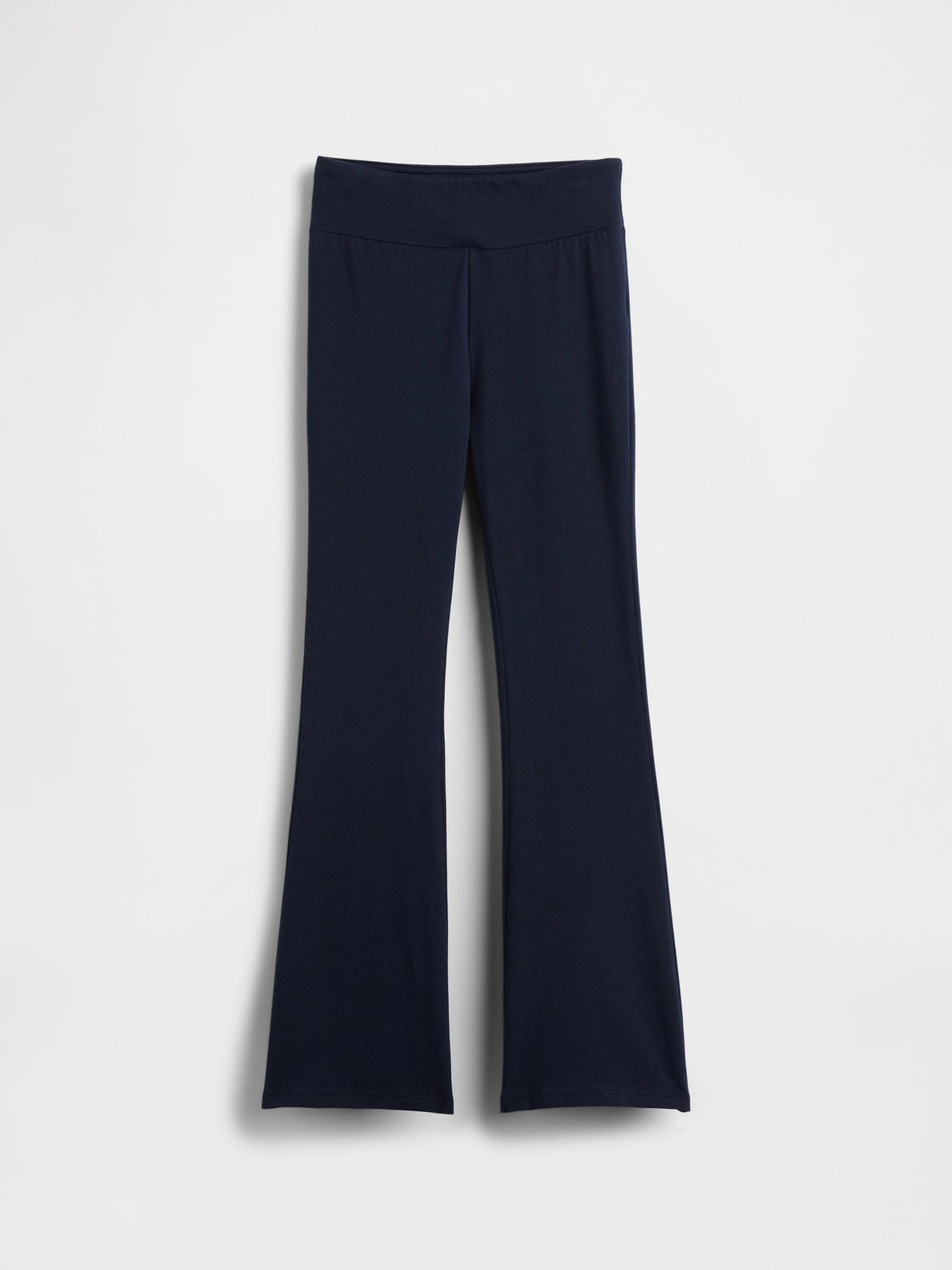 Lacivert Organik Pamuk Flare Legging Tayt