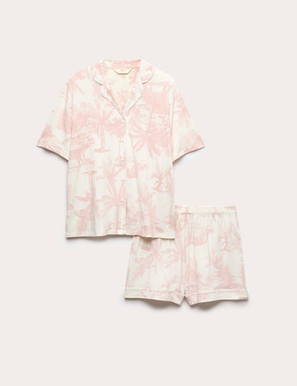 Desenli Pijama Takımı