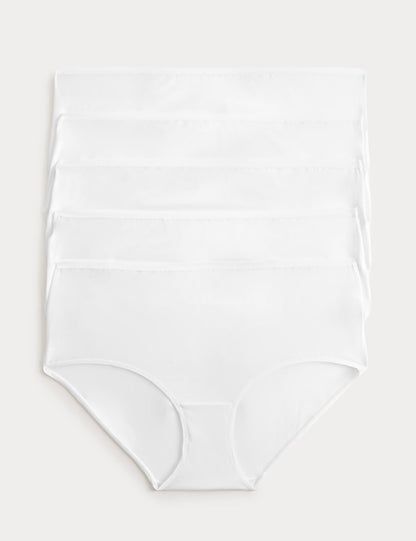 5’li Microfibre Yüksek Bel Külot Seti