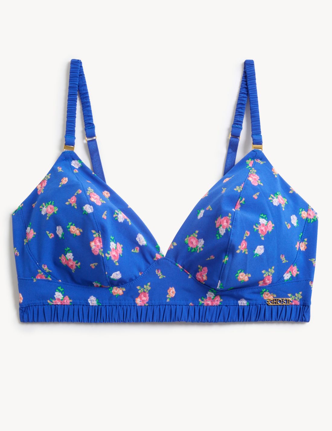 Çiçek Desenli Balensiz Bralet