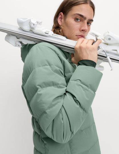 Thermowarmth:trade_mark: Kapüşonlu Puffer Şişme Mont