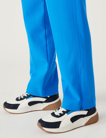 Fermuar Detaylı Straight Leg Pantolon