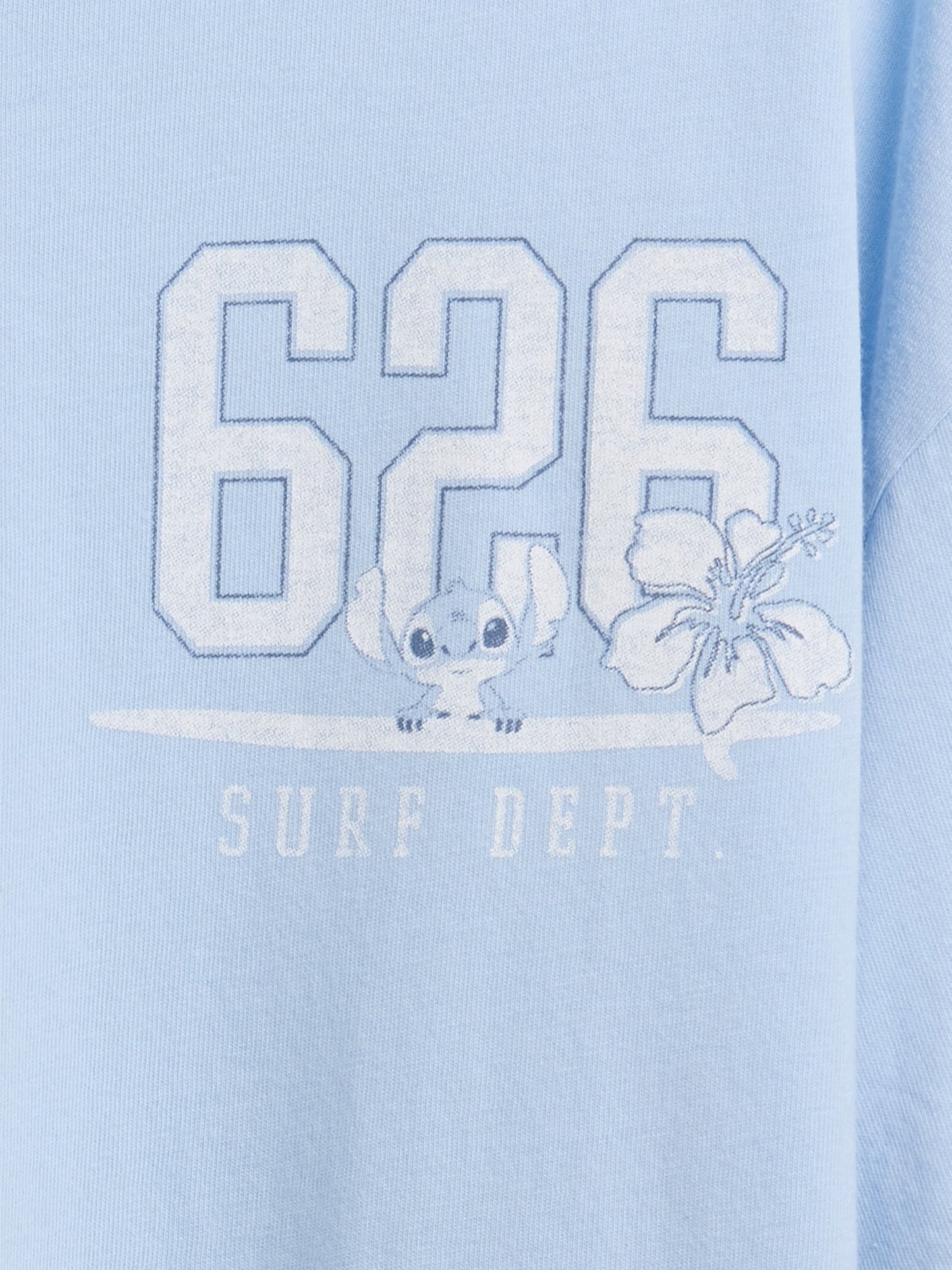 Açık Mavi Disney Oversized Tunik T-shirt