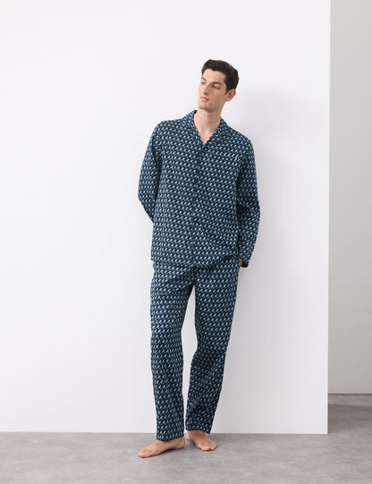 Pamuk Karışımlı Pijama Üstü