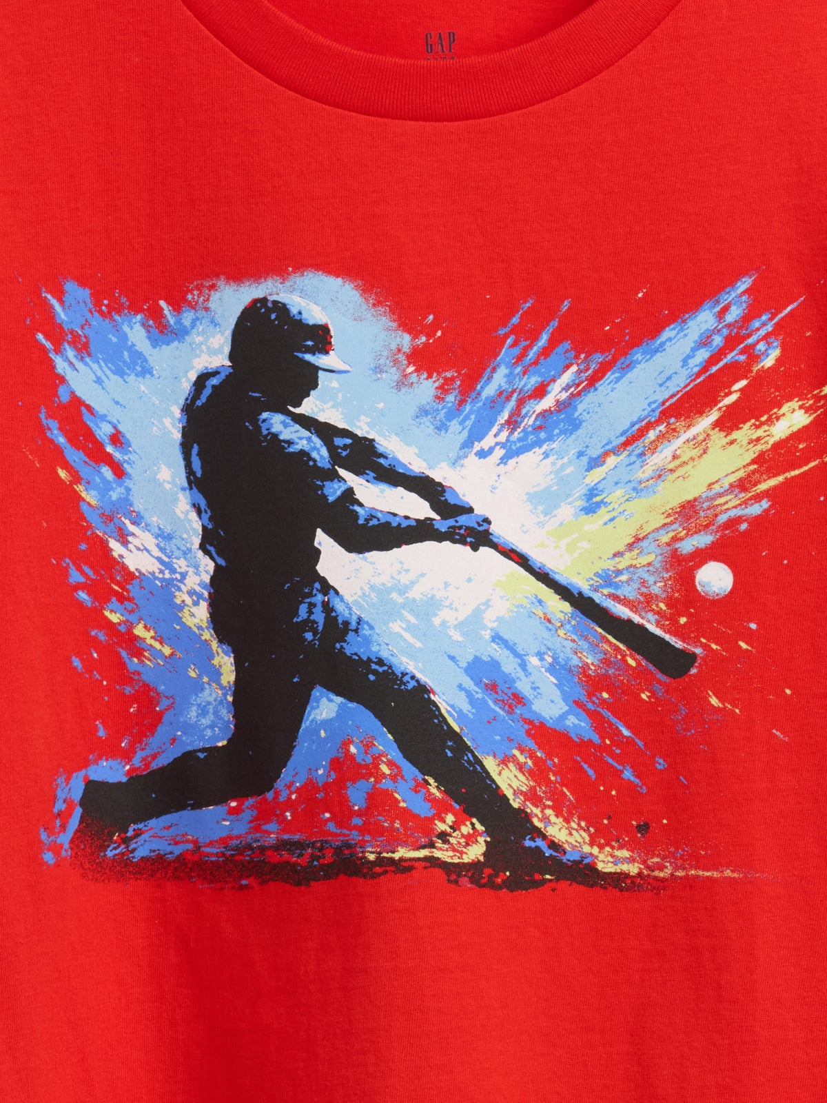 Gri Grafik Baskılı T-shirt