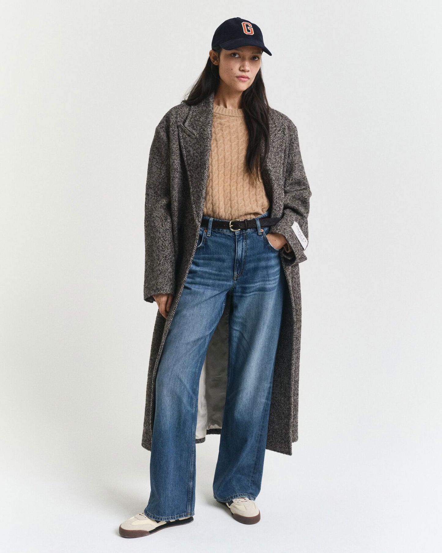 Gant Kadın Kahverengi Regular Fit Triko