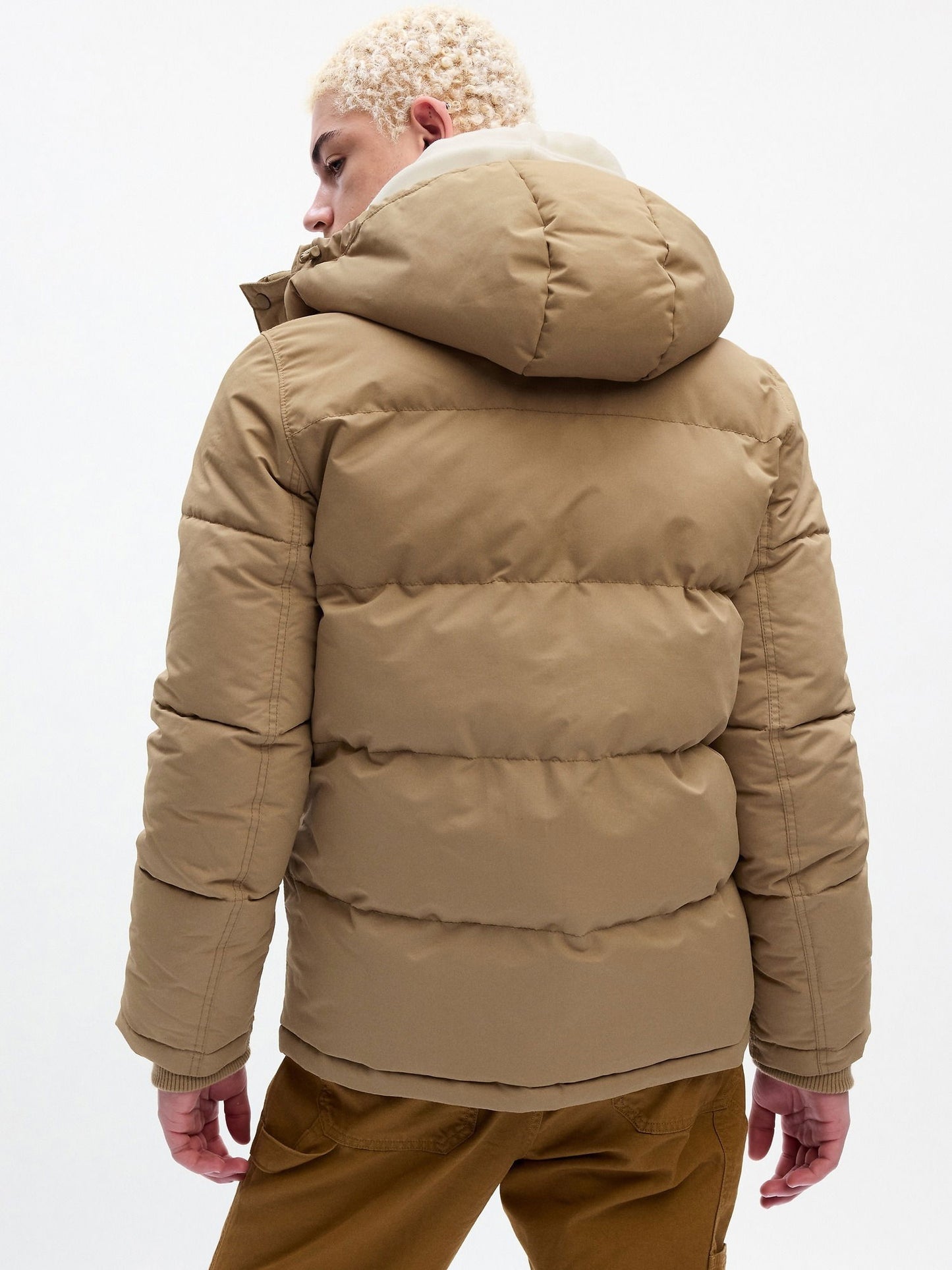 Bej Coldcontrol Max Short Puffer Şişme Mont