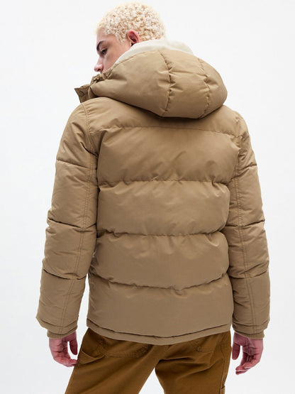 Bej Coldcontrol Max Short Puffer Şişme Mont