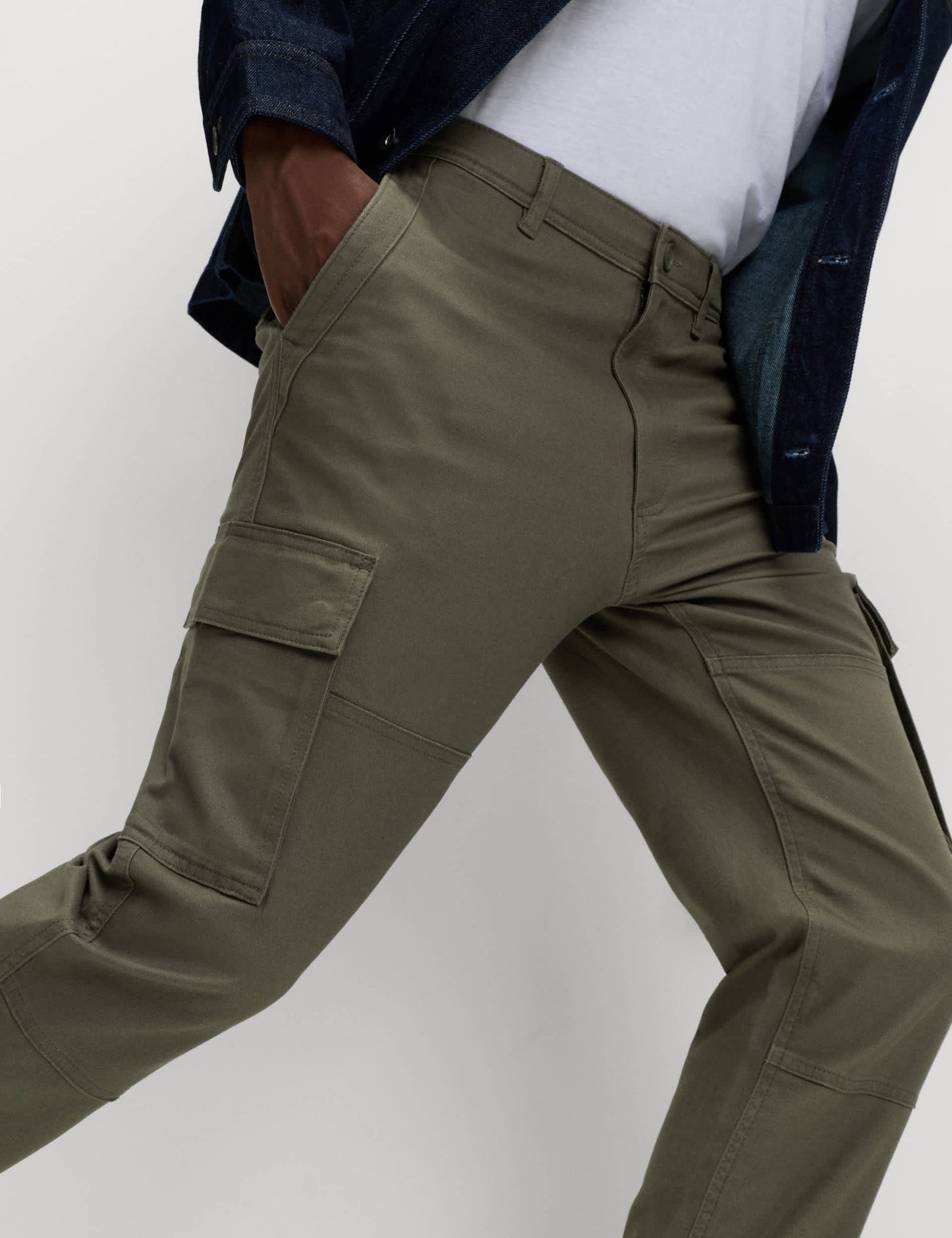 Tapered Fit Kargo Pantolon