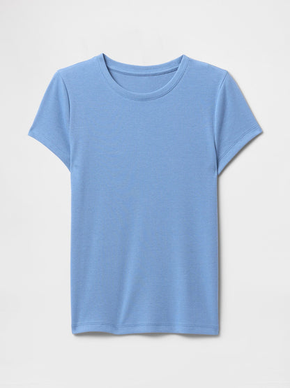 Mavi Modern Rib Crop T-shirt