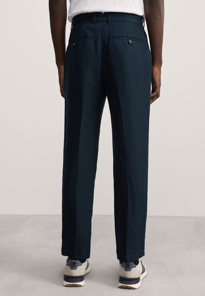 Tapered Fit Keten Pantolon