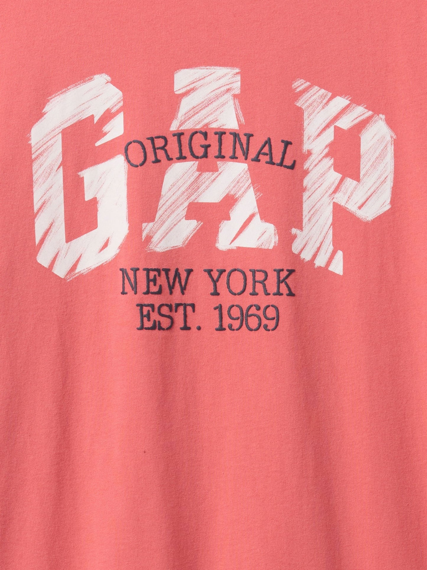 Pembe Everyday Soft Gap Logo Grafik T-shirt