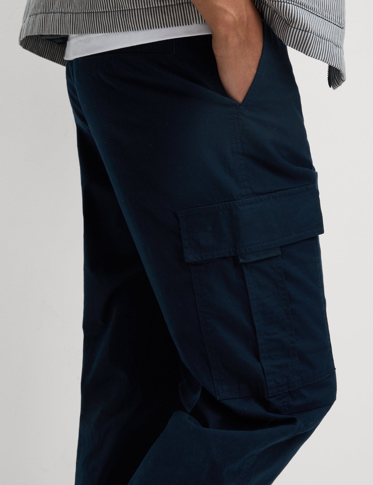 Slim Fit Ripstop Kargo Pantolon