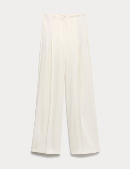 Keten Karışımlı Pantolon