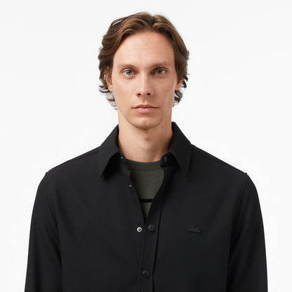 Lacoste Erkek Relaxed Fit Siyah Gömlek