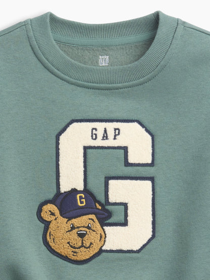 Açık Yeşil Vintagesoft Varsity Logo Sweatshirt