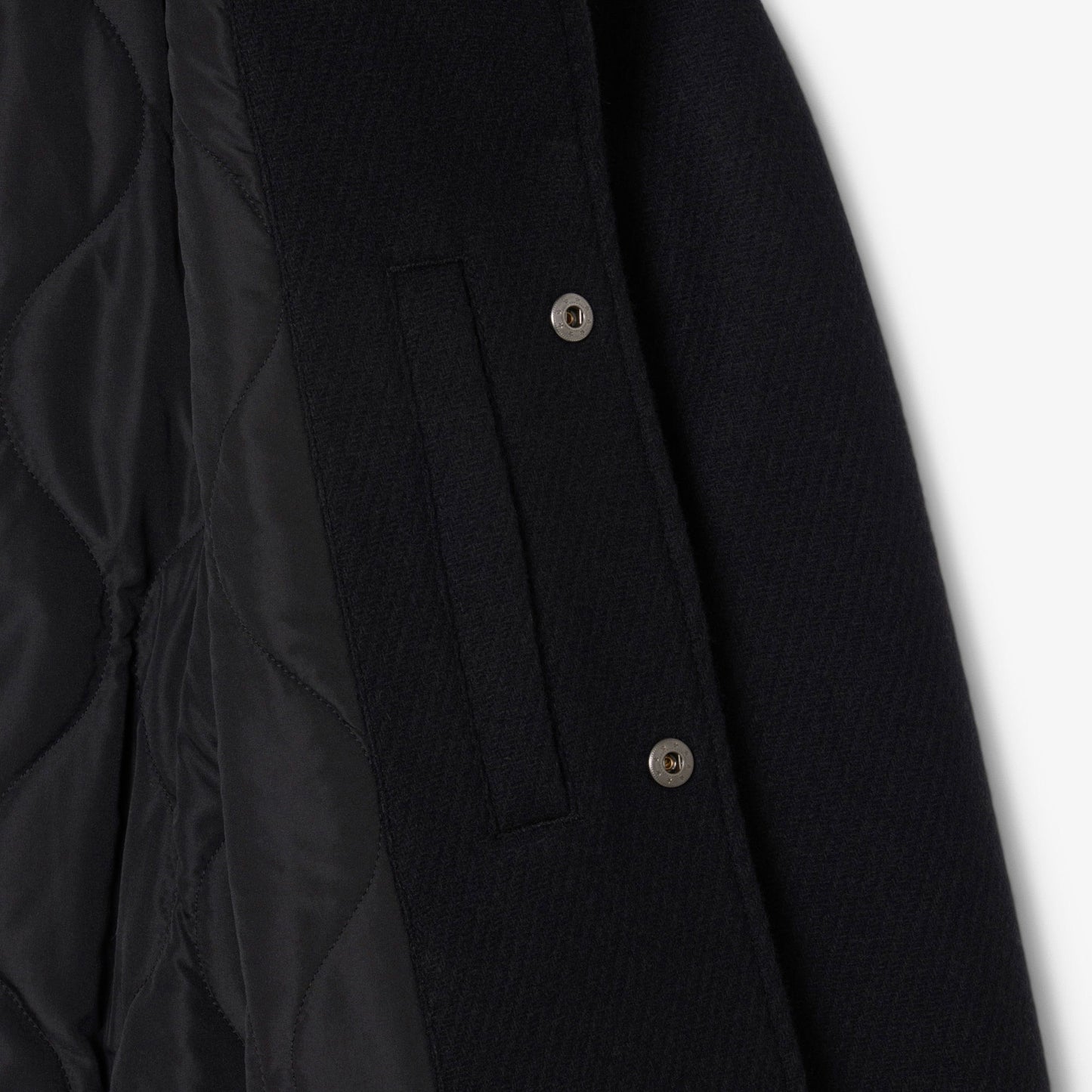 Lacoste Erkek Classic Fit Gömlek Yaka Baskılı Siyah Ceket